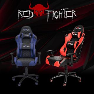 🎮 Pohodlné herní křeslo Red Fighter C1 - dokonalá opora pro každou část těla 💺🔥 🔹 Ergonomický design s měkkou pěnovou...